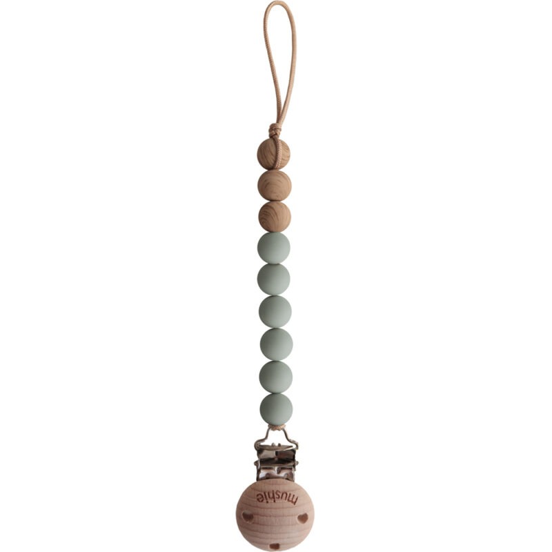 MUSHIE - Attache Tétine Eva - Sage