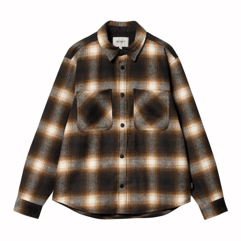 CARHARTT WIP - Moreau Shirt Jac, Deep Brown