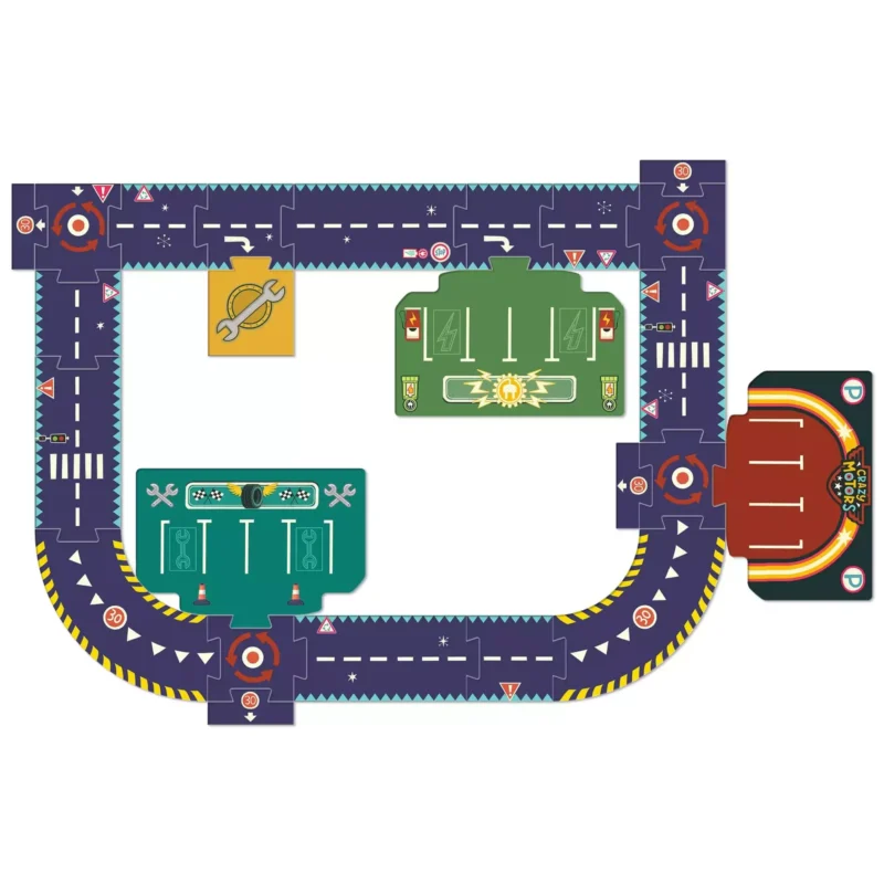 DJECO - Crasy Motors  - Circuit Géant