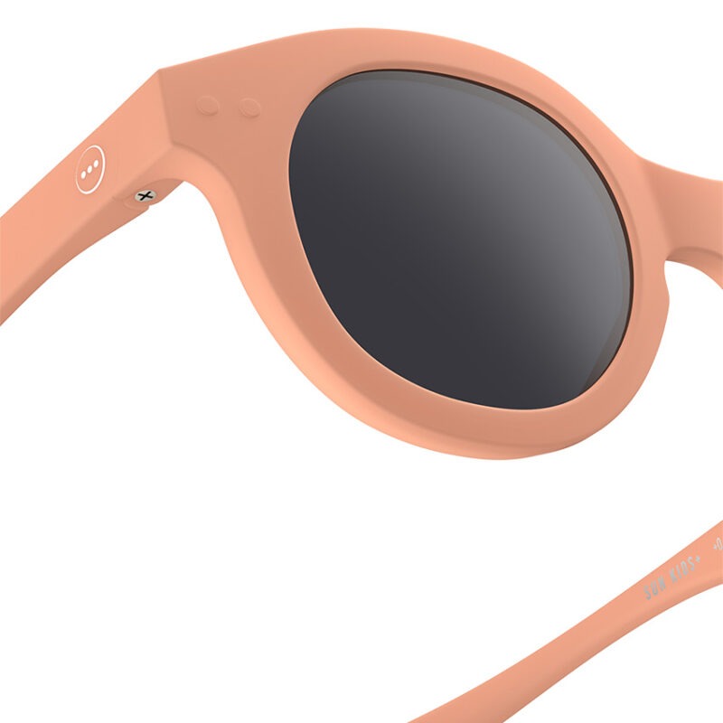 IZIPIZI - Lunettes de Soleil Sun Kids +  #C  - 3 / 5 Ans  -  Abricot - Image 3