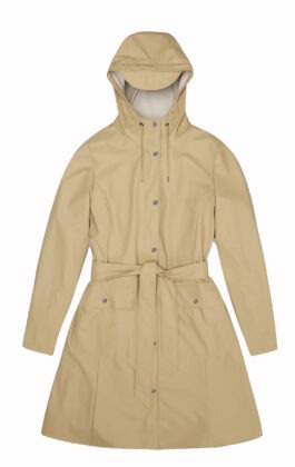 RAINS – Curve W Jacket, Sand RAINS – Curve W Jacket, Sand