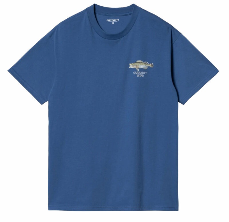 CARHARTT WIP - Fish T-Shirt Acapulco, Bleu