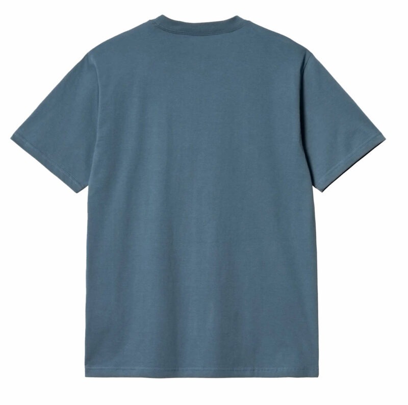 CARHARTT WIP - S/S Bottle Cap T-Shirt Naval, Bleu - Image 3