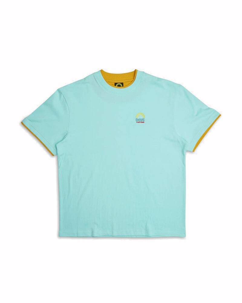 DEUS - DOUBLE UP TEE BLUE TINT