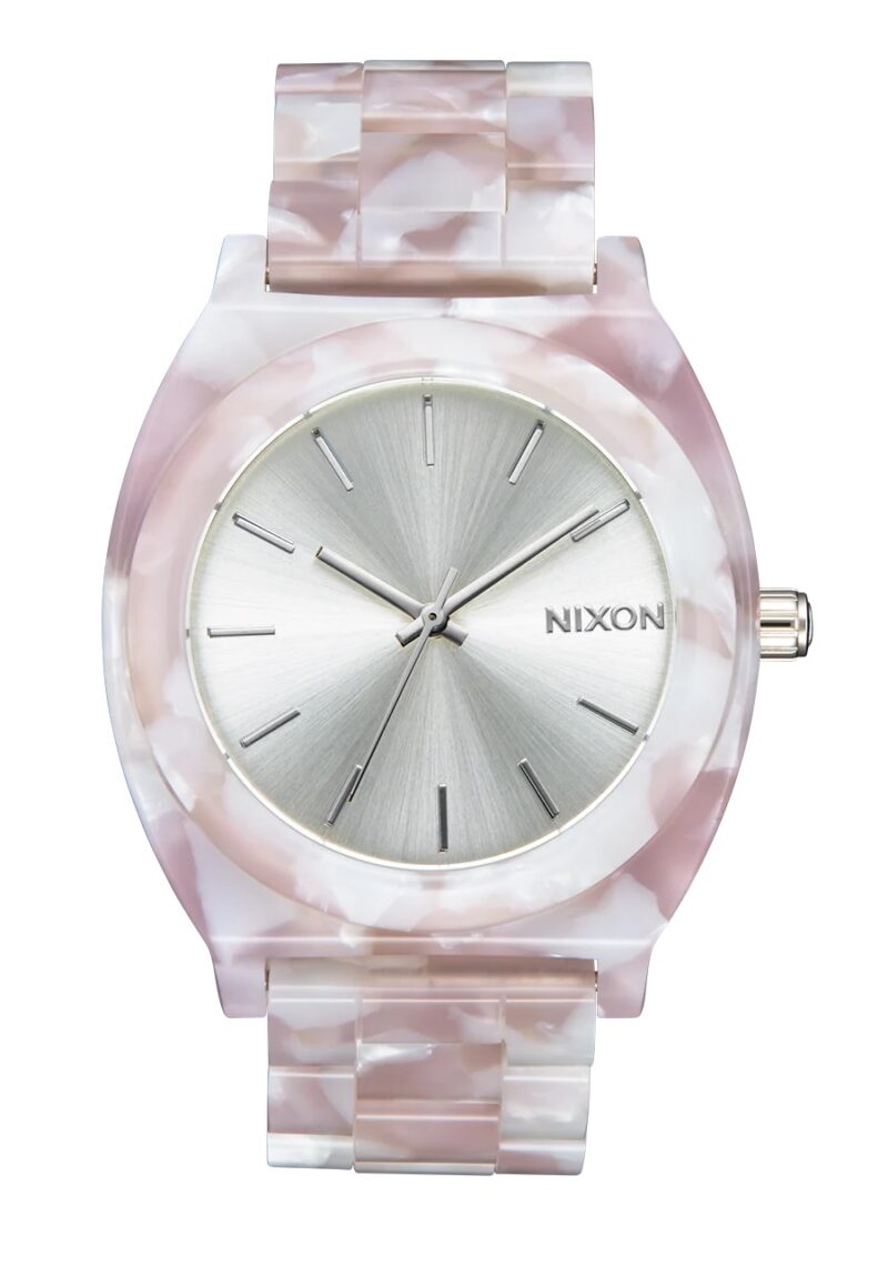 NIXON - Time Teller Acetate Pink Silver