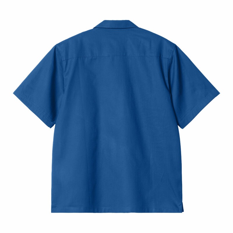 CARHARTT WIP - S/S Delray Shirt Acapulco, Bleu - Image 2