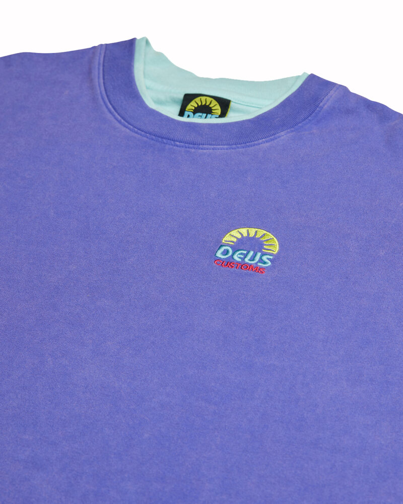 DEUS - Double Up Tee, Violet - Image 2