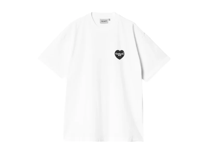 CARHARTT WIP - S/S HEART BANDANA T-SHIRT WHITE