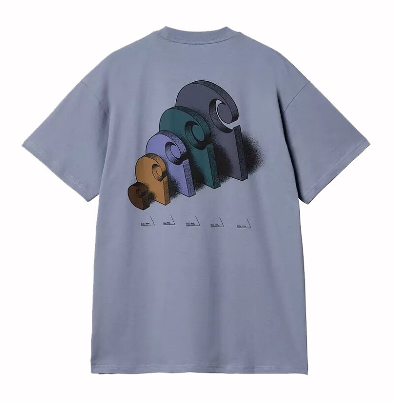 CARHARTT WIP - S/S DIAGRAM C T-SHIRT BAY BLUE