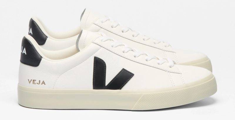 VEJA - CAMPO CHFREE LEATH EX WHITE BLACK