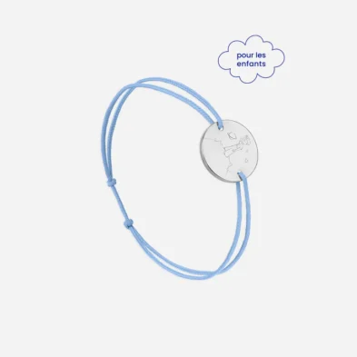 LE VENT A LA FRANCAISE – Le Petit Prince – L’astéroïde Enfant – Bleu Ciel – Plaqué Argent