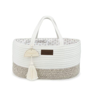 YUNIOO – Panier de rangement – White Cream YUNIOO – Panier de rangement – White Cream
