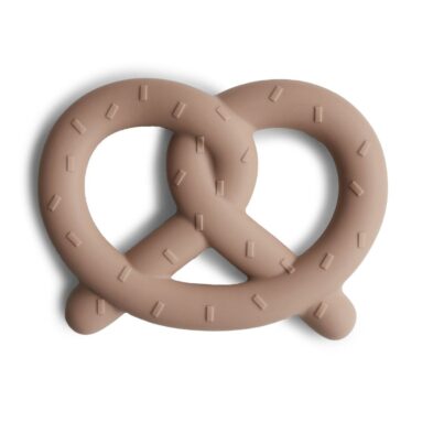 MUSHIE – Anneau de Dentition – Bretzel – Naturel MUSHIE – Anneau de Dentition – Bretzel – Naturel