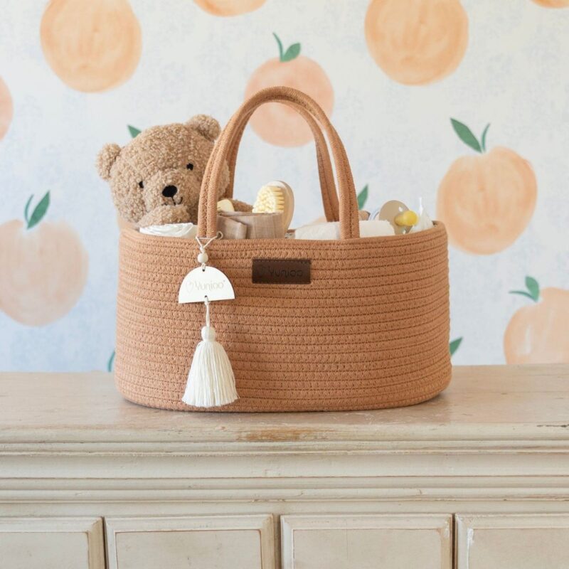 YUNIOO - Panier de Rangement - brick - Image 2