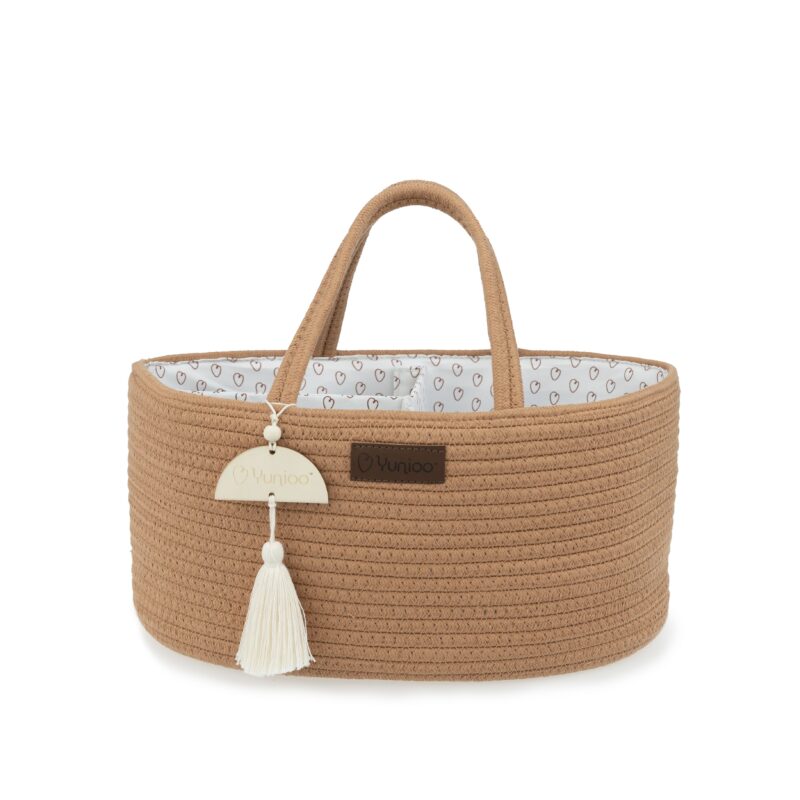 YUNIOO - Panier de Rangement - brick