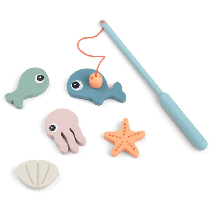 DONE BY DEER - Jeu de Pèche Pour Le Bain - Sea Friends - Multicolore