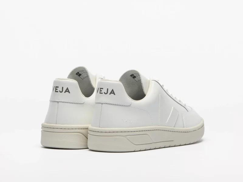 VEJA - V-12 Leather extra White White - Image 2