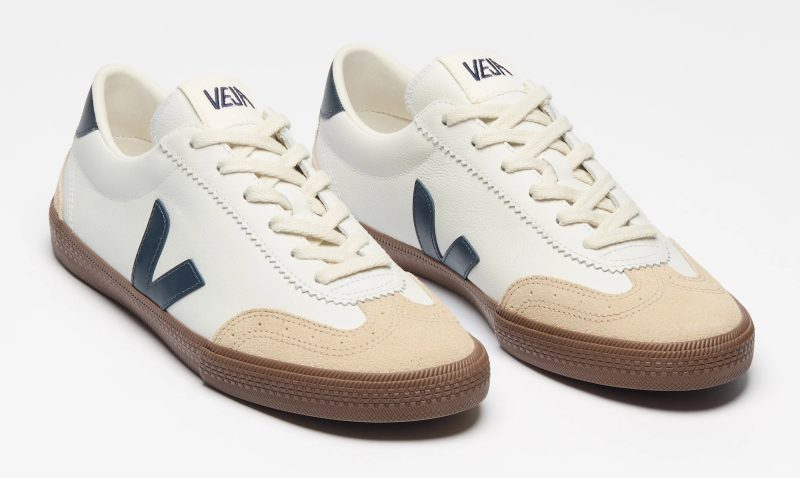 VEJA - VOLLEY LEATHER WHITE NAUTICO BARK - Image 2