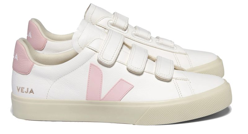 VEJA - RECIFE LEATHER WHITE PETALE