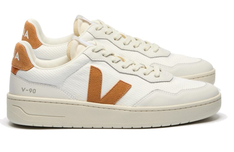 VEJA - V-90 MESH WHITE UMBER