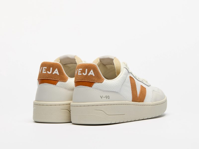 VEJA - V-90 MESH WHITE UMBER - Image 3