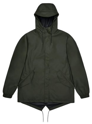 RAINS – Fishtail Jacket green RAINS – Fishtail Jacket green