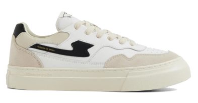 S.W.C – Pearl S-Strike Suede Leather White / Black S.W.C – Pearl S-Strike Suede Leather White / Black
