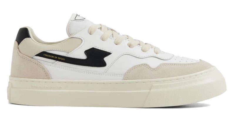 S.W.C - Pearl S-Strike Suede Leather White / Black