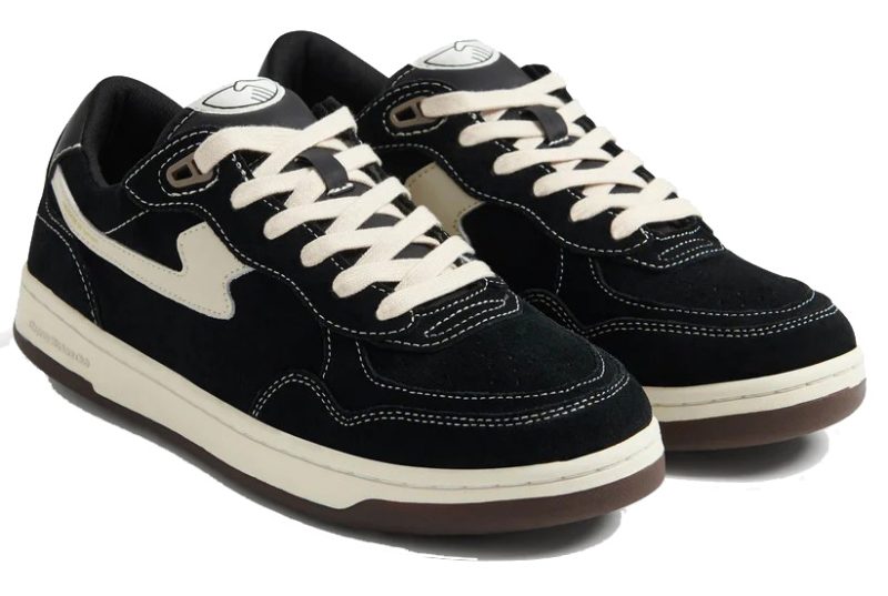 S.W.C - PRO-CUP 01 S-STRIKE SUEDE BLACK-WHITE - Image 2