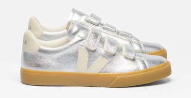 VEJA – RECIFE LEATHER SILVER PIERRE