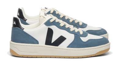 VEJA – V-10 LEATHER WHITE BLACK CALIFORNIA