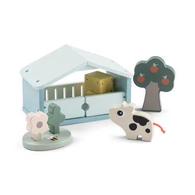 DONE BY DEER – Coffret de Jeu Tiny Farm – Dotti – Multicolore