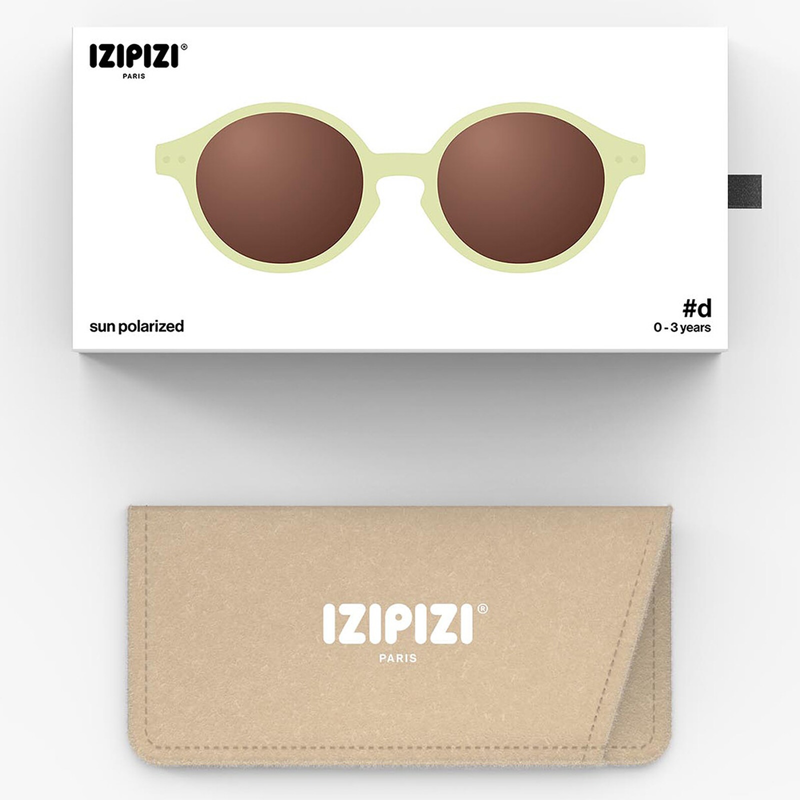 IZIPIZI - Lunettes de Soleil - Baby - # d - 0/3ans - Vanilla – Image 6