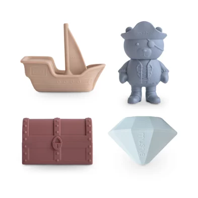 MUSHIE – Set de Jouets de Bain – Pirate