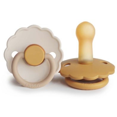 FRIGG – Daisy Bloom – 2 pack – Silicone – Chamomile / Honey Gold – Taille 2
