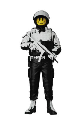 MEDICOM – BRANDALISM RIOT COP STATUE ORIGINAL VERSION