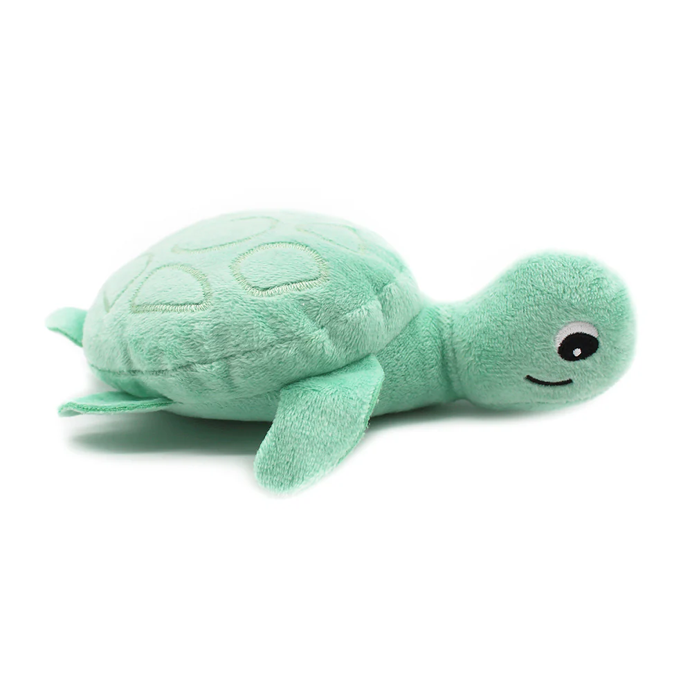 LES DÉGLINGOS PTIPOTOS - Peluche Tortue Géante Sauvenou Maman et son Bébé - Menthe - Les Ptipotos – Image 3