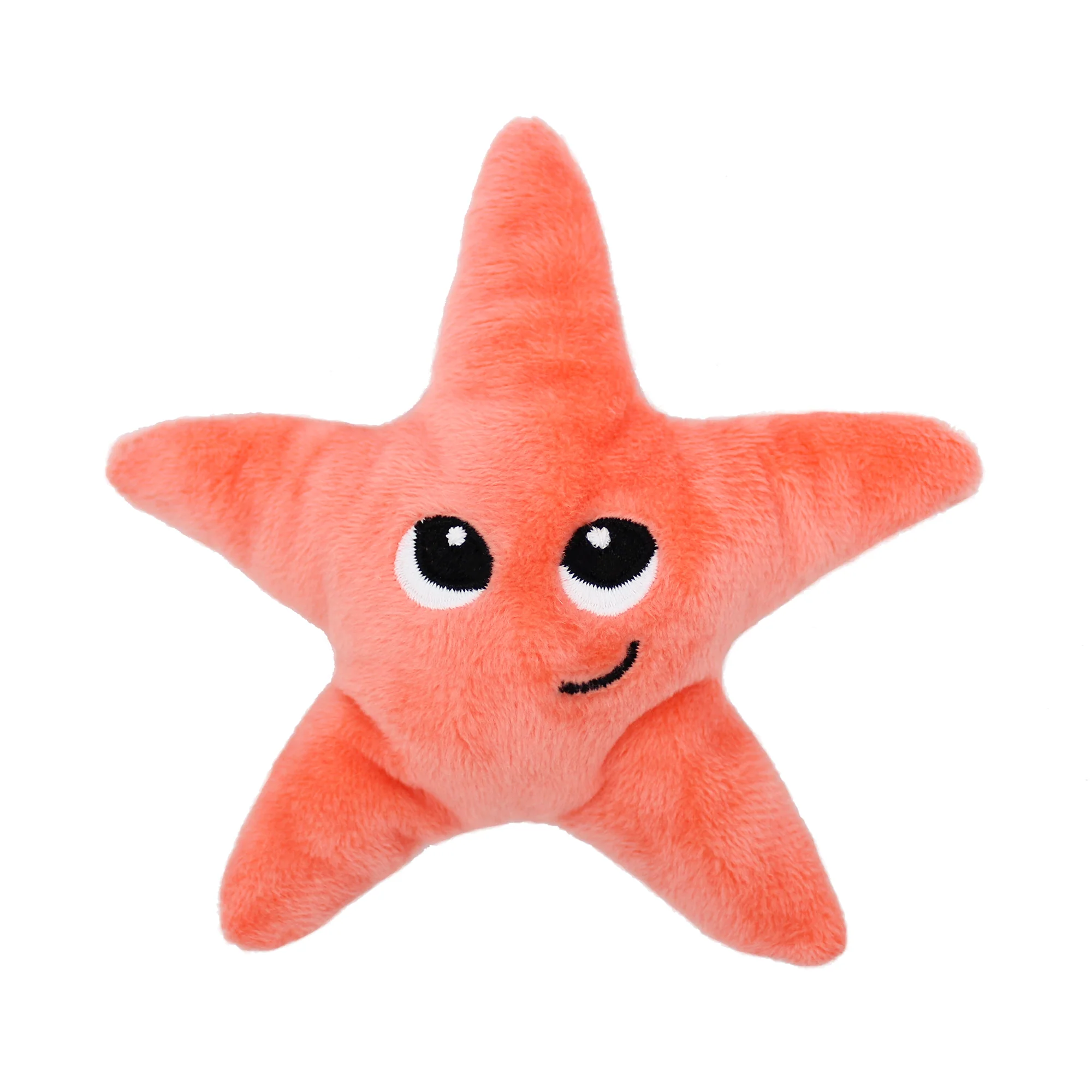 LES DÉGLINGOS PTIPOTOS - Peluche Etoile de Mer Wahou Maman et son Bébé - Corail - Les Ptipotos – Image 3