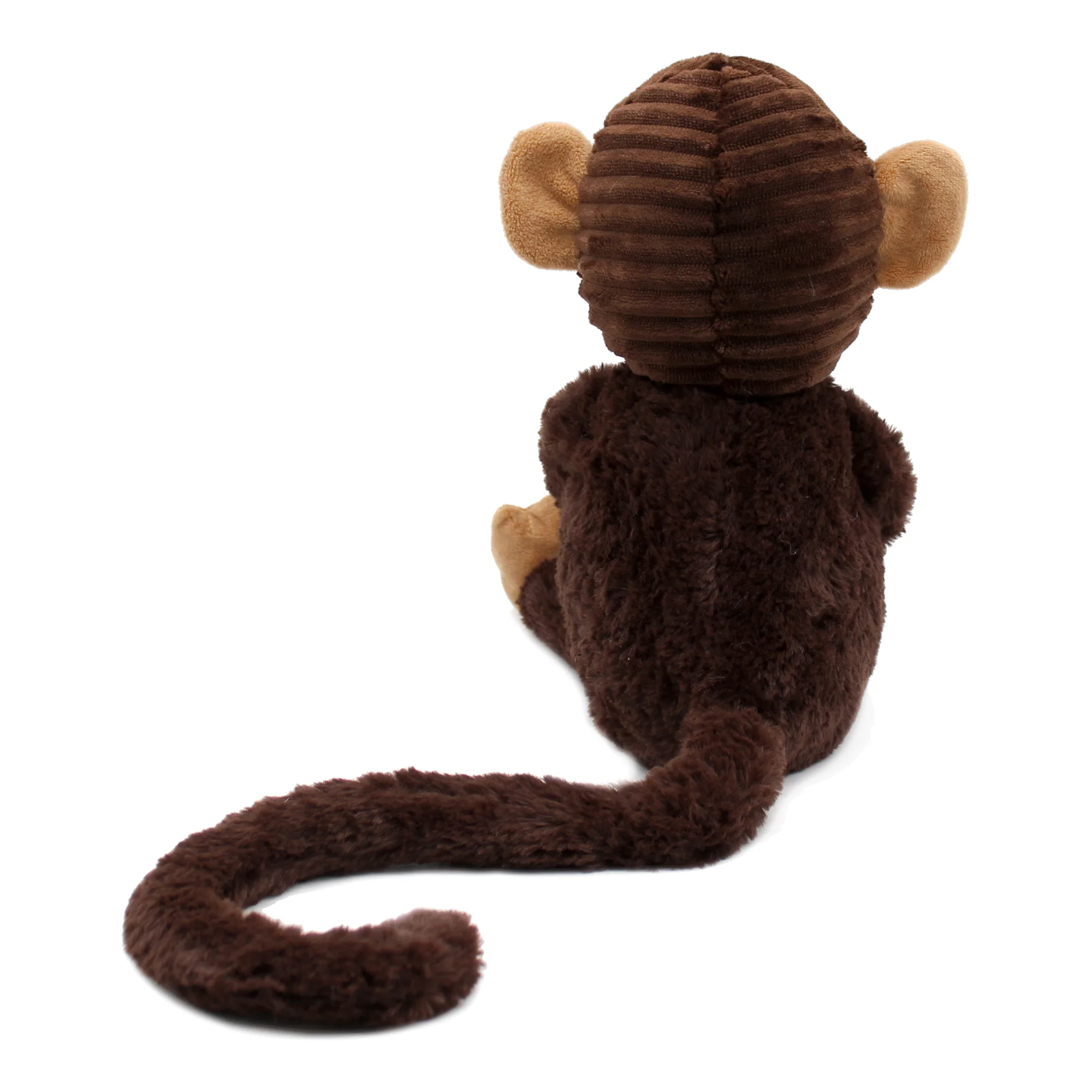 LES DÉGLINGOS PTIPOTOS - Peluche Zazou Le Singe - Maman et son Bébé - Couleur Marron Chocolat - Les Ptipotos – Image 3