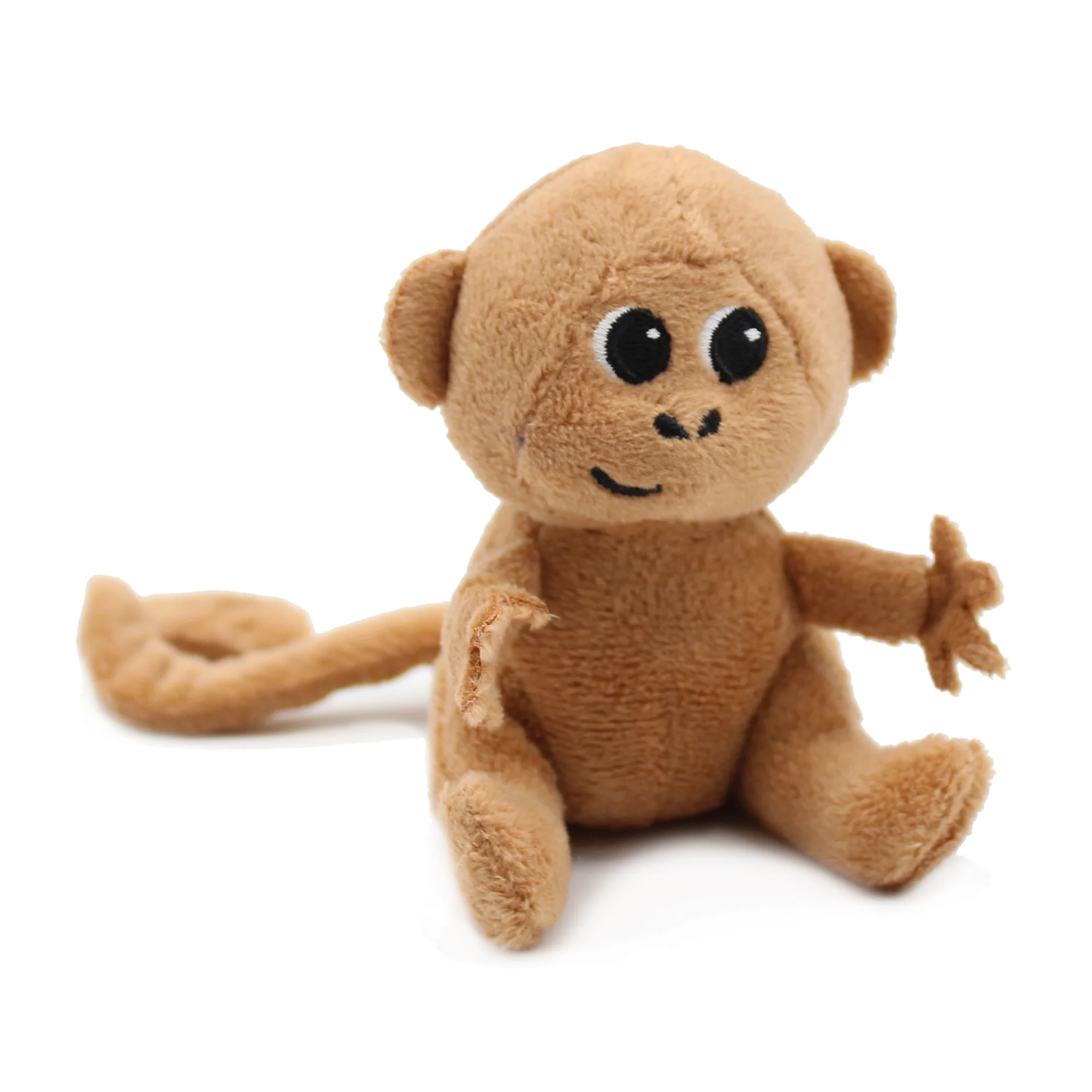 LES DÉGLINGOS PTIPOTOS - Peluche Zazou Le Singe - Maman et son Bébé - Couleur Marron Chocolat - Les Ptipotos – Image 5