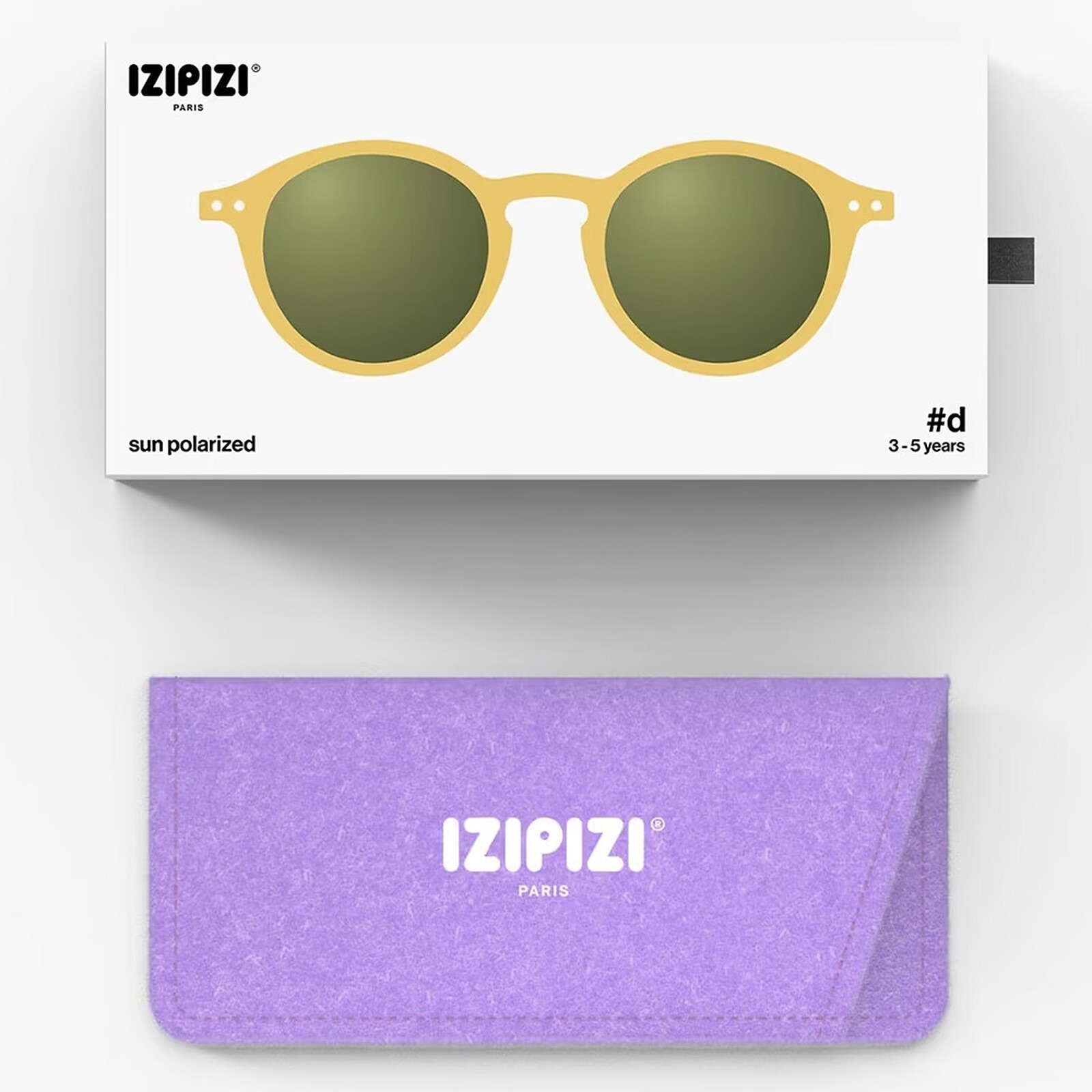 IZIPIZI - Lunettes de Soleil - #D Kids Yellow Honey - 3/5 Ans – Image 6