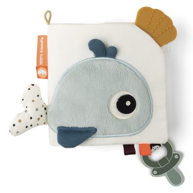 Livre d&rsquo;éveil Sea Friends Wally Multicolore – Done By Deer- Liste de Naissance – Jeanne et Ali