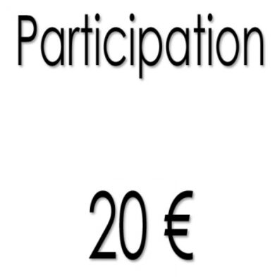 Participation 20 € – Liste de Naissance  Jeanne et Ali