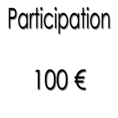 Participation 100€ – Liste de Naissance – Jeanne et Ali Participation 100€ – Liste de Naissance – Jeanne et Ali
