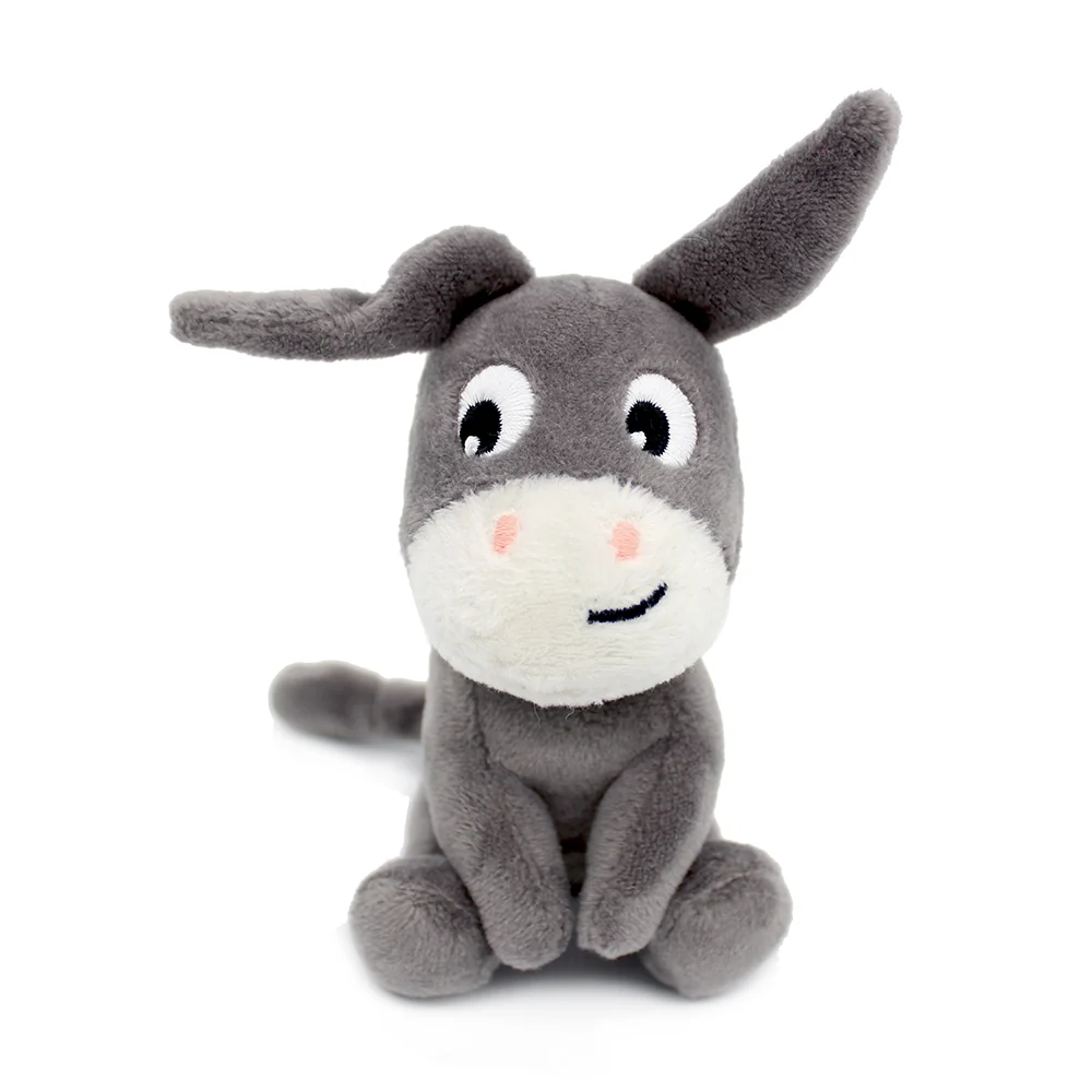 LES DÉGLINGOS PTIPOTOS - Peluche L'âne Poitou et Son Bébé – Image 5
