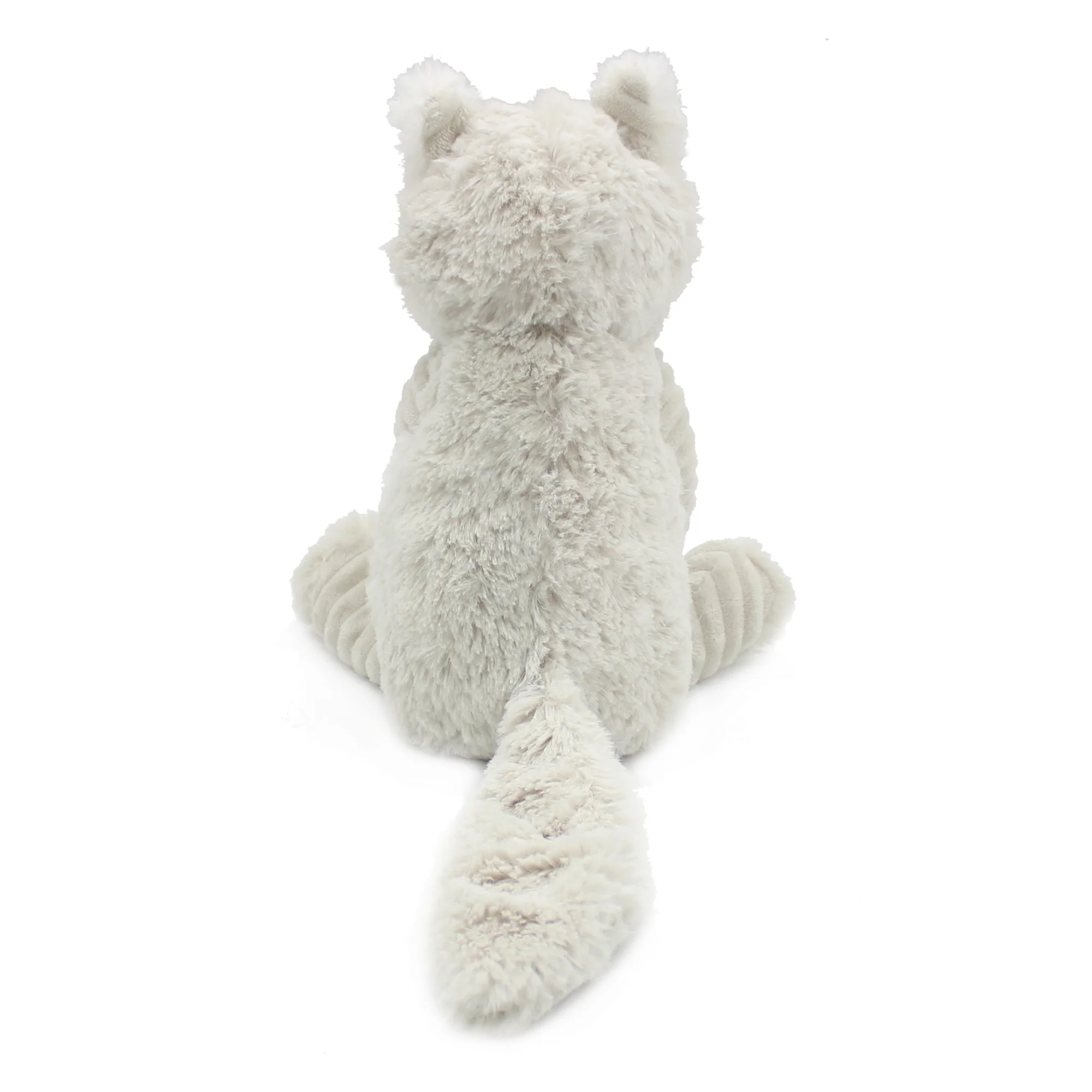 LES DÉGLINGOS PTIPOTOS - Peluche Renard Arctique Frimou et Son Bébé - Gris Clair – Image 3