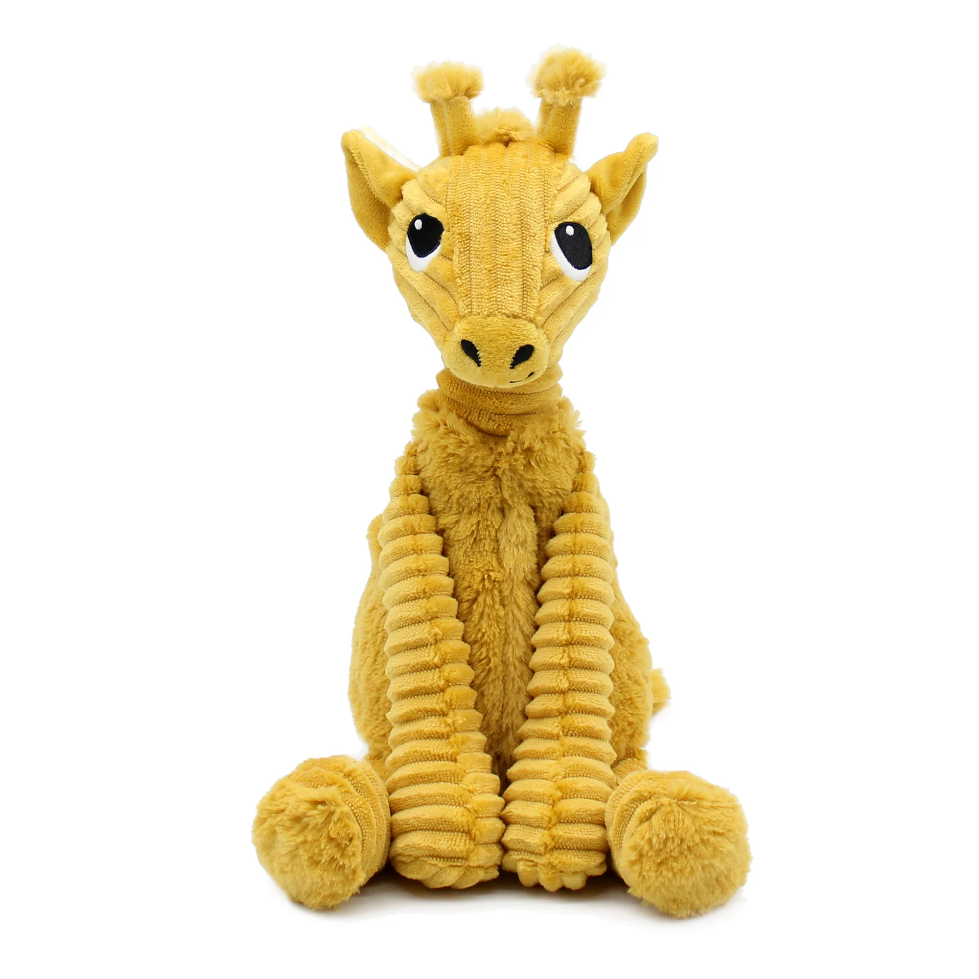 LES DÉGLINGOS PTIPOTOS - Peluche Loncou La Girafe et Son Bébé - Moutarde – Image 2
