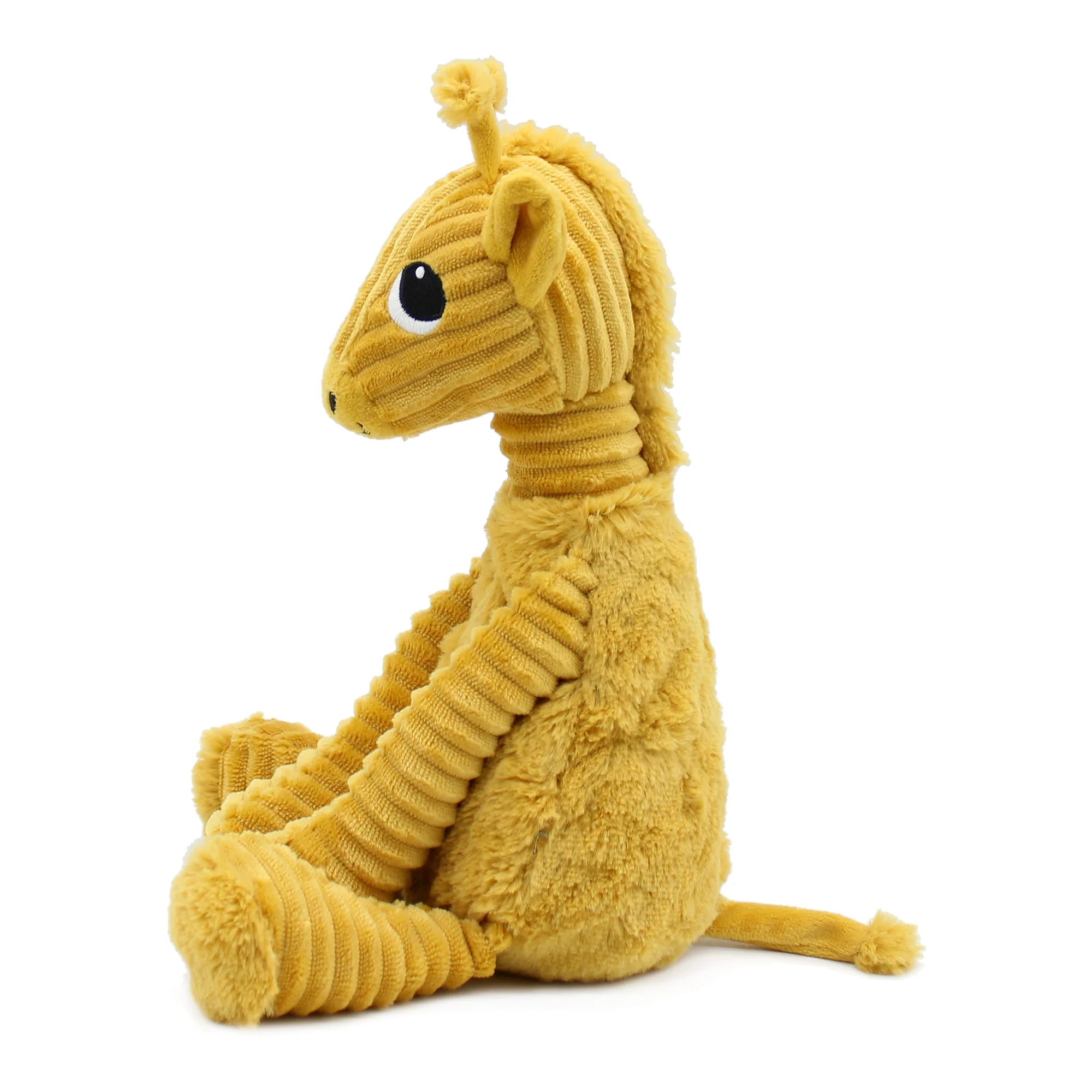 LES DÉGLINGOS PTIPOTOS - Peluche Loncou La Girafe et Son Bébé - Moutarde – Image 3
