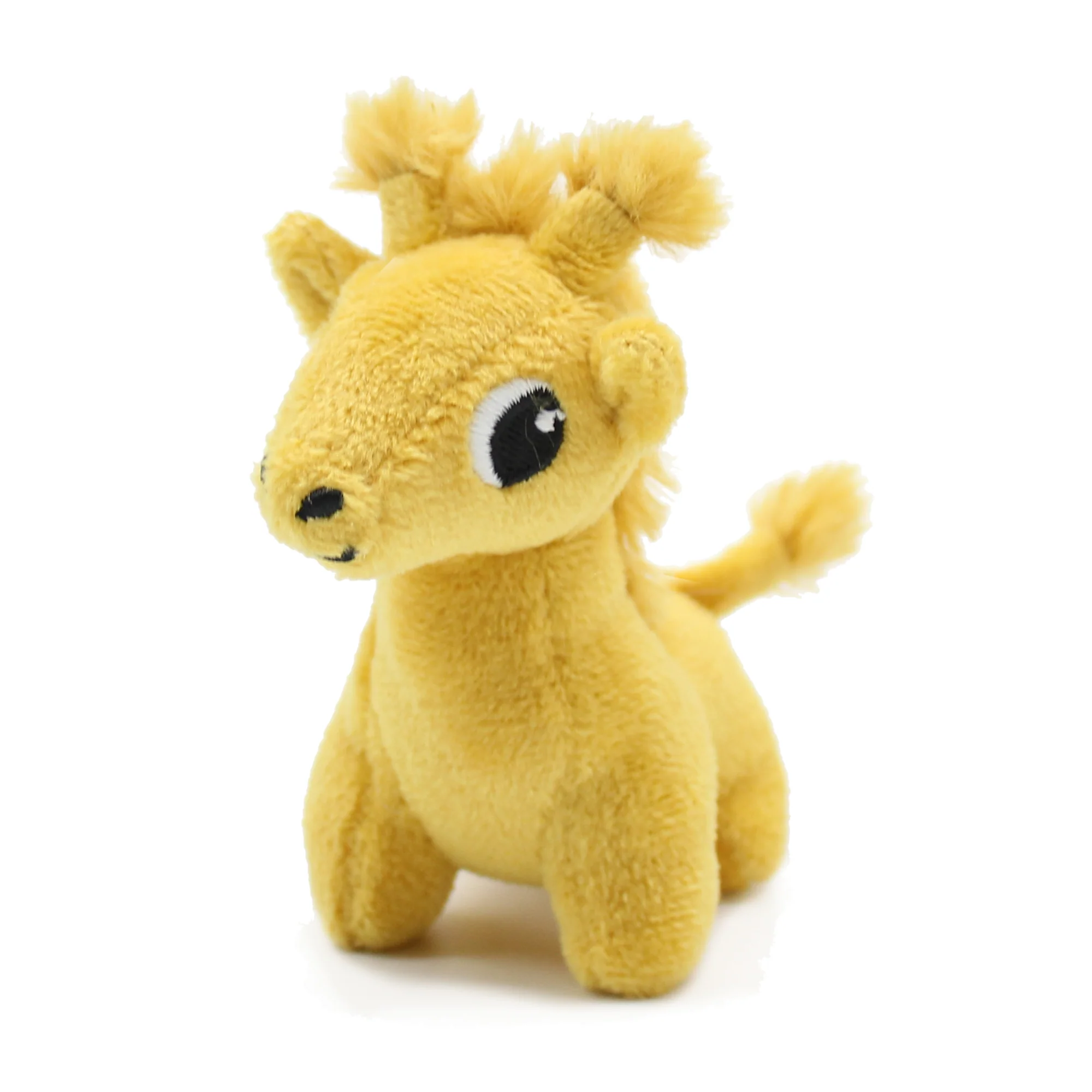 LES DÉGLINGOS PTIPOTOS - Peluche Loncou La Girafe et Son Bébé - Moutarde – Image 5