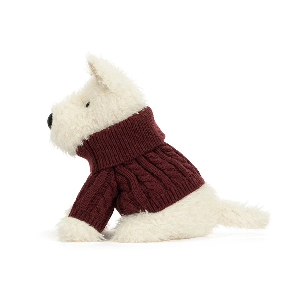 JELLYCAT - Munro Scottie Dog Winter Jumper – Image 2
